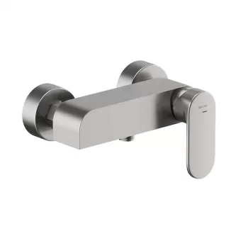 Baterie dus Cersanit Crea, crom periat imagine