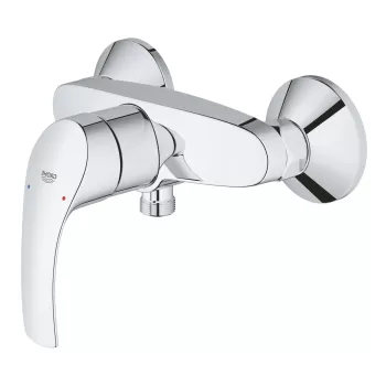 Baterie dus culoare crom Grohe Eurosmart imagine