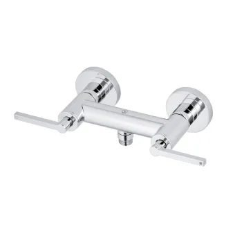 Baterie dus dubla comanda Kludi Nova Fonte crom lucios imagine