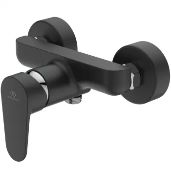 Baterie dus Ideal Standard Cerafine O negru mat crom lucios imagine