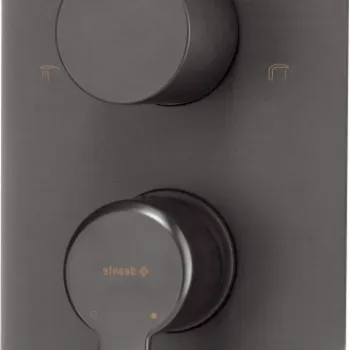 Baterie dus incastrata cu termostat titan Deante, Arnika imagine