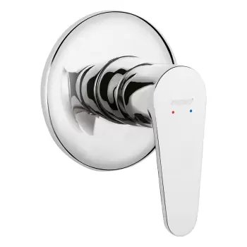 Baterie dus incastrata culoare crom Ferro, Algeo imagine