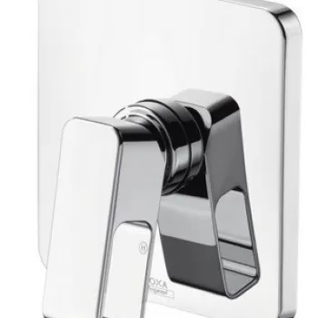 Baterie dus incastrata culoare crom Hansgrohe Axor Urquiola imagine