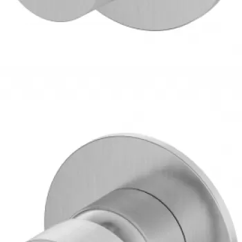 Baterie dus incastrata culoare otel slefuit Deante Silia imagine