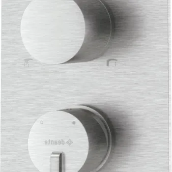 Baterie dus incastrata Deante Silia pentru corp ingropat, otel slefuit imagine