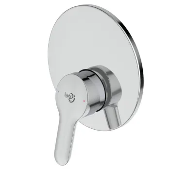 Baterie dus incastrata Ideal Standard Alpha crom lucios, corp incastrat inclus imagine