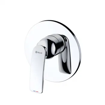 Baterie dus incastrata Kludi Balance pentru corp ingropat crom lucios imagine