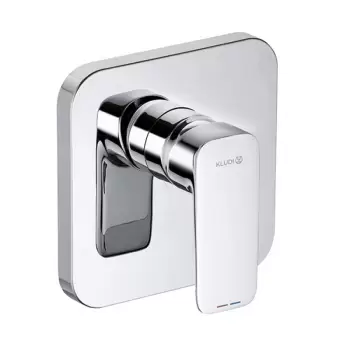 Baterie dus Kludi, Pure Style monocomanda incastrata culoarea crom imagine