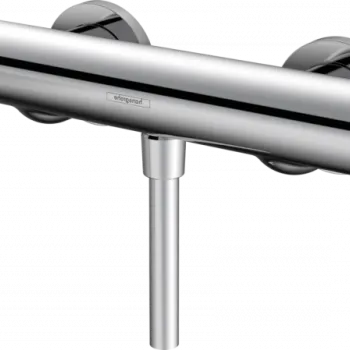 Baterie dus monocomanda culoare crom lucios Hansgrohe Finoris 76620000 imagine