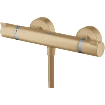 Baterie dus termostatata bronz periat Hansgrohe, Ecostat Comfort imagine