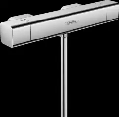 Baterie dus termostatata crom Hansgrohe Ecostat E 15773000 imagine