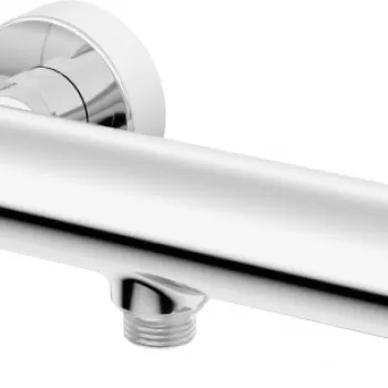 Baterie dus termostatata culoare crom Deante imagine