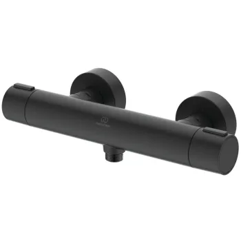 Baterie dus termostatata Ideal Standard Ceratherm Alu+ negru mat imagine