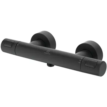 Baterie dus termostatata Ideal Standard Ceratherm T25 negru mat imagine