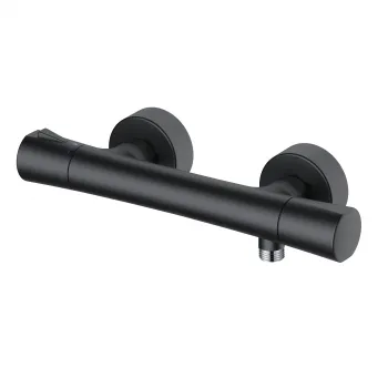 Baterie dus termostatata Kludi Zenta SL negru mat imagine