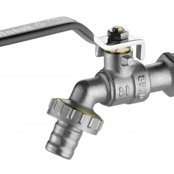 Baterie gradina pentru apa rece Deante cu adaptor 1 2 imagine