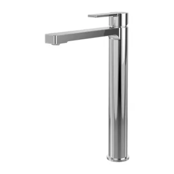 Baterie inalta pentru lavoar cu ventil click clack, crom, VilleroyBoch Architectura imagine