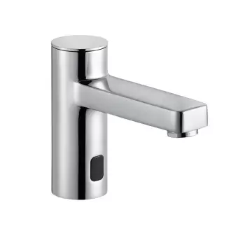 Baterie lavoar alimentare la priza, Zenta, culoare crom, Kludi imagine