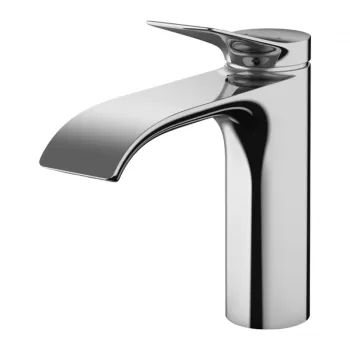 Baterie lavoar baie crom, cu ventil inclus Hansgrohe Vivenis 110, CoolStart imagine