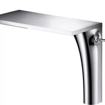 Baterie lavoar baie crom cu ventil inclus, pipa 297 mm, Hansgrohe Axor Massaud imagine