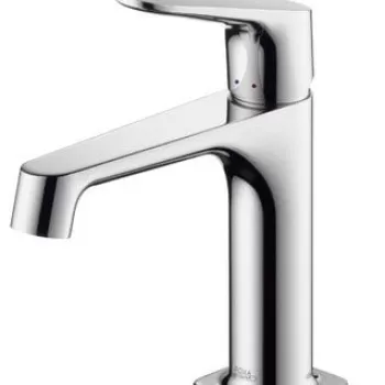 Baterie lavoar baie crom cu ventil pop-up Hansgrohe Axor Citterio M imagine