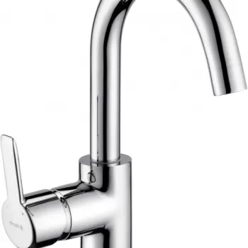 Baterie lavoar baie crom lucios Deante Arnika imagine