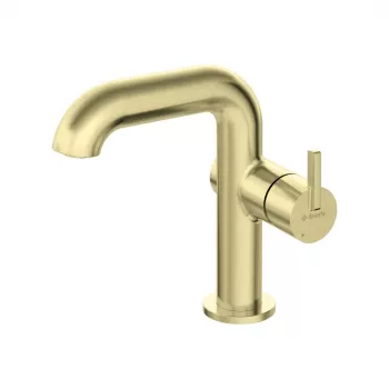 Baterie lavoar baie culoare auriu periat Deante Silia 2 imagine