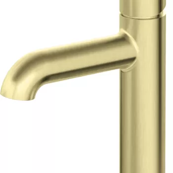 Baterie lavoar baie culoare auriu periat Deante Silia imagine