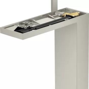 Baterie lavoar baie culoare inox, ventil click-clack, Hansgrohe Axor MyEdition 230 imagine