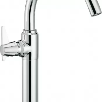 Baterie lavoar baie inalta crom Deante, Temisto imagine