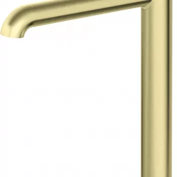 Baterie lavoar baie inalta culoare auriu periat Deante Silia imagine