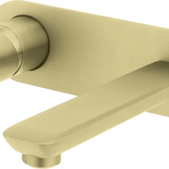 Baterie lavoar baie incastrata auriu periat Deante Arnika imagine