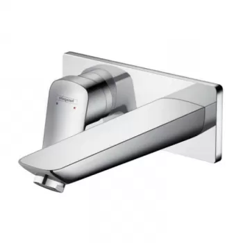 Baterie lavoar baie incastrata crom Hansgrohe, Talis Select E imagine