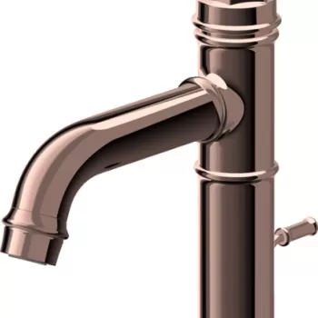 Baterie lavoar baie red gold lucios cu ventil pop-up Hansgrohe Axor Montreux 100 imagine