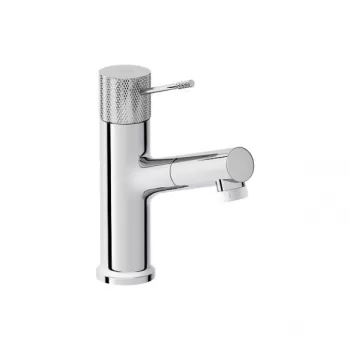 Baterie lavoar Cersanit Zen cu dus extractabil, crom lucios imagine