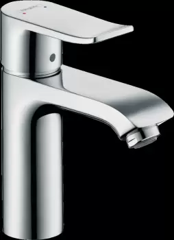 Baterie lavoar crom cu ventil pop-up Hansgrohe Metris 110 imagine