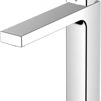 Baterie lavoar crom lucios Hansgrohe Vernis Shape 71591000 imagine
