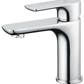 Baterie lavoar, crom lucios, marimea 187 mm Kielle Vega imagine