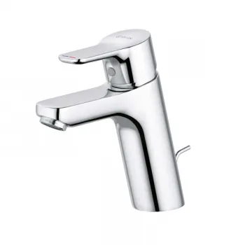 Baterie lavoar crom lucios, ventil inclus, 100 mm, Kludi Pure Easy imagine