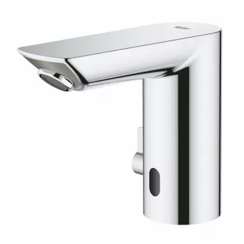 Baterie lavoar cu senzor crom, baterie 6V, Grohe Bau Cosmopolitan E imagine
