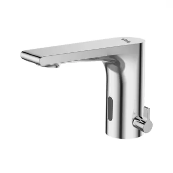 Baterie lavoar cu senzor Gala, alimentare la retea sau acumulator, crom lucios imagine