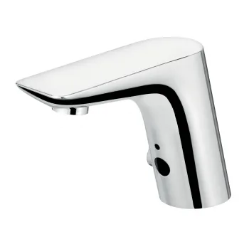 Baterie lavoar cu senzor Kludi Balance alimentare baterie Li 6V crom lucios imagine