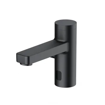 Baterie lavoar cu senzor Kludi Zenta SL alimentare la retea, negru mat imagine