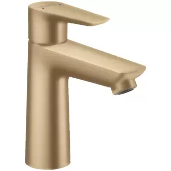 Baterie lavoar cu ventil click-clack, culoare bronz mat, Hansgrohe, Talis 110 imagine