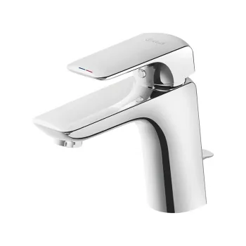 Baterie lavoar cu ventil inclus, crom, dublacomanda, Kludi Ameo XL imagine