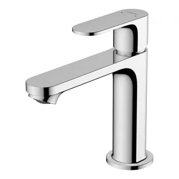 Baterie lavoar cu ventil inclus, crom, Hansgrohe Rebris S 110 imagine