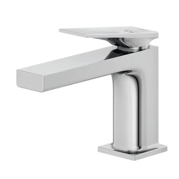 Baterie lavoar cu ventil inclus, crom, Kludi Decus 85 imagine