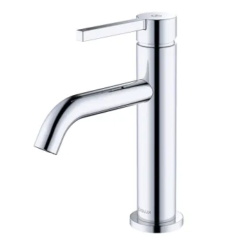 Baterie lavoar cu ventil inclus, crom, Kludi Nova Fonte 100 imagine