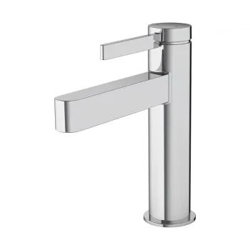 Baterie lavoar cu ventil inclus, crom, monocomanda, Hansgrohe Finoris 110 imagine