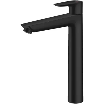 Baterie lavoar cu ventil inclus, negru mat Hansgrohe, Talis E 240 imagine